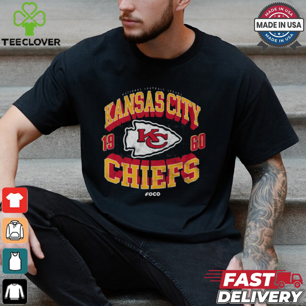 Kansas City Chiefs Field Arched Wordmark T Shirt Kansas City Chiefs Field Arched Wordmark T Shirt