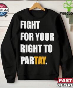 Kansas City Chiefs Fight For Your Right To Partay T Shirt