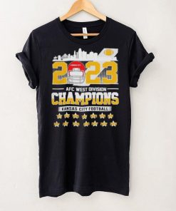 Kansas City Chiefs Football 2023 AFC North Division Champions Shirt