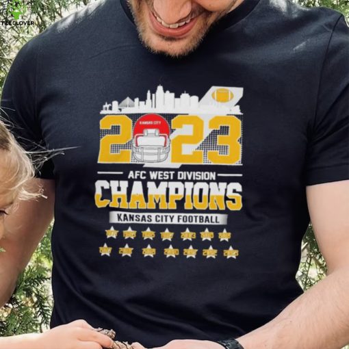 Kansas City Chiefs Football 2023 AFC North Division Champions Shirt