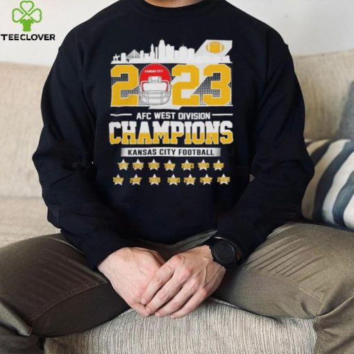 Kansas City Chiefs Football 2023 AFC North Division Champions Shirt