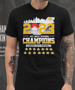 Kansas City Chiefs Football 2023 AFC North Division Champions Shirt