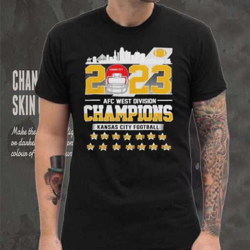 Kansas City Chiefs Football 2023 AFC North Division Champions Shirt