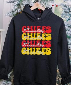Kansas City Chiefs Football Bubble Red Yellow shirt