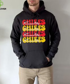 Kansas City Chiefs Football Bubble Red Yellow shirt