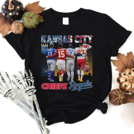Kansas City Chiefs Football Friends Kansas City Royals 2024 T Shirt