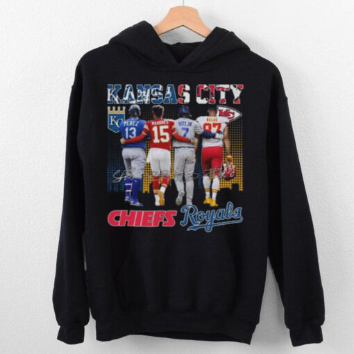 Kansas City Chiefs Football Friends Kansas City Royals 2024 T Shirt