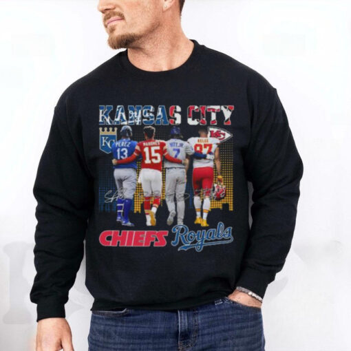 Kansas City Chiefs Football Friends Kansas City Royals 2024 T Shirt
