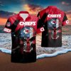 Kansas City Chiefs Football Sport Cool Short Sleeve Aloha Hawaiian Shirt