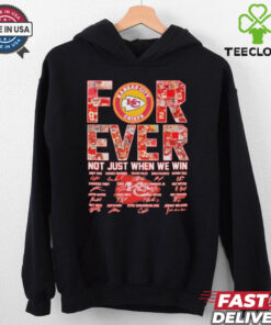 Kansas City Chiefs Forever Not Just When We Win Players Signatures 2024 Shirt