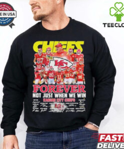 Kansas City Chiefs Forever Not Just When We Win Signature Unisex T Shirt