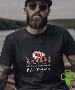 Kansas City Chiefs Friends tv show signatures shirt