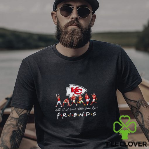 Kansas City Chiefs Friends tv show signatures shirt
