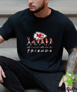 Kansas City Chiefs Friends tv show signatures shirt