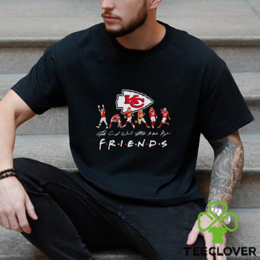 Kansas City Chiefs Friends tv show signatures shirt
