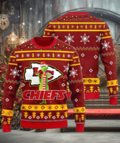 Kansas City Chiefs Funny Grinch NFL Ugly Christmas Sweater