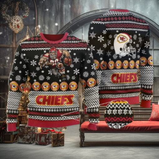 Kansas City Chiefs Game Day Holiday Ugly Christmas Sweater