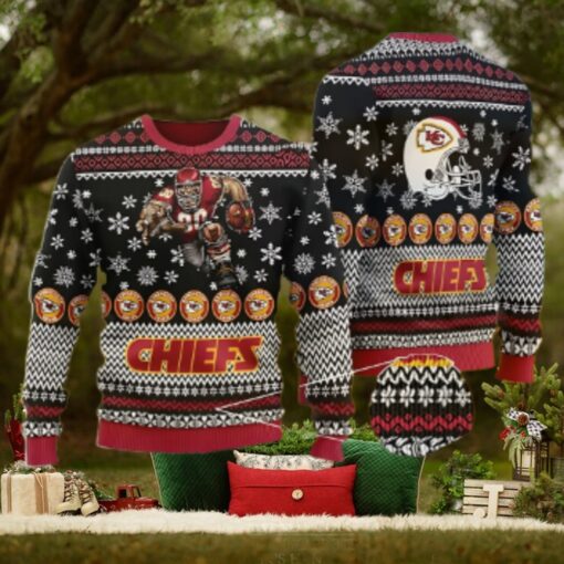 Kansas City Chiefs Game Day Holiday Ugly Christmas Sweater