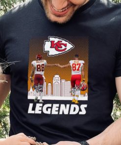 Kansas City Chiefs Gonzalez Kelce Legends City Signatures Signature Shirt