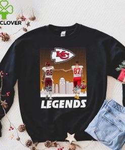 Kansas City Chiefs Gonzalez Kelce Legends City Signatures Signature Shirt