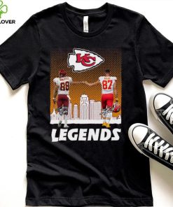 Kansas City Chiefs Gonzalez Kelce Legends City Signatures Signature Shirt