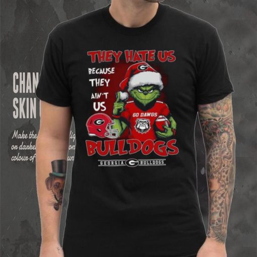 Kansas City Chiefs Grinch They Hate Us Because Ain’t Us Chiefs Christmas Sweater