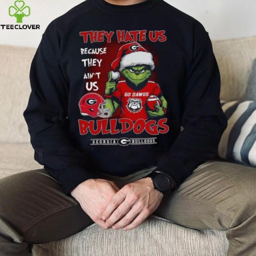 Kansas City Chiefs Grinch They Hate Us Because Ain’t Us Chiefs Christmas Sweater