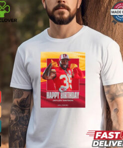 Kansas City Chiefs Happy Birthday Jaylen Watson Helzberg Poster t shirt