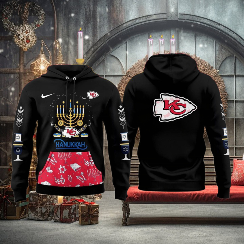 Kansas City Chiefs Happy Hanukkah New Edition Limited Hoodie Kansas City Chiefs Happy Hanukkah New Edition Limited Hoodie