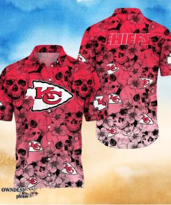 Kansas City Chiefs Hawaiian Season Aloha New Fashion Full Printed Shirt
