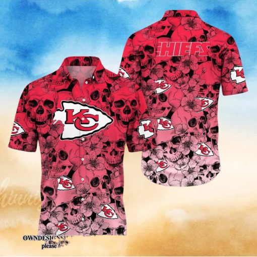 Kansas City Chiefs Hawaiian Season Aloha New Fashion Full Printed Shirt