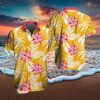 Coors Light Hawaiian Flowers Pattern Shirt Hawaiian Beer