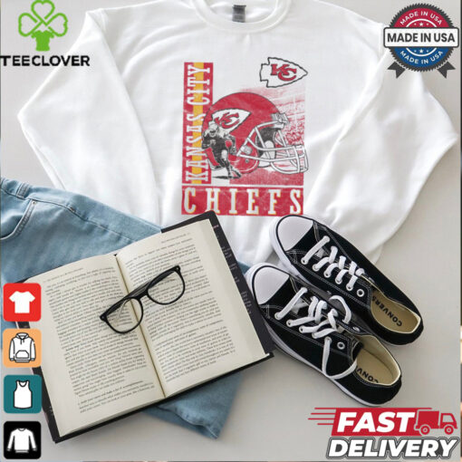 Kansas City Chiefs Helmet Dash T Shirt