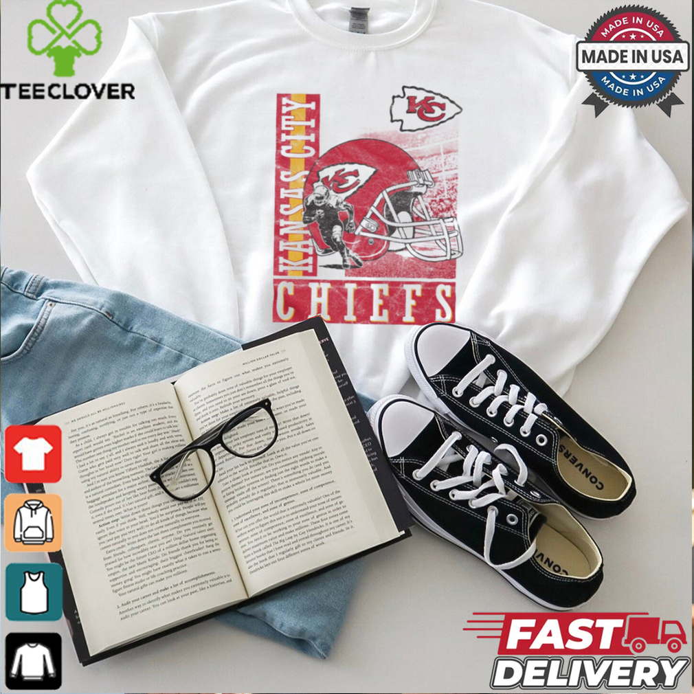 Kansas City Chiefs Helmet Dash T Shirt Kansas City Chiefs Helmet Dash T Shirt