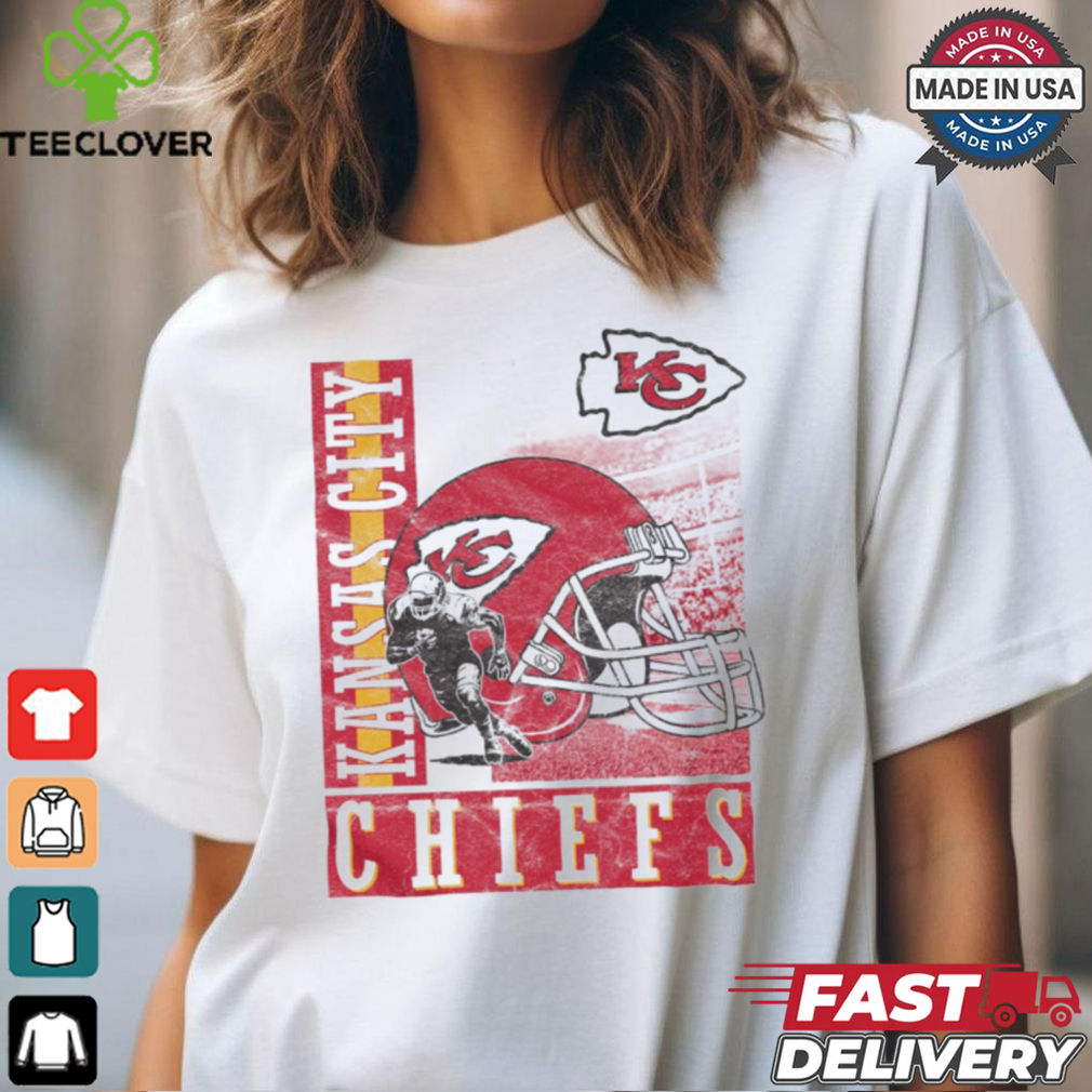 Kansas City Chiefs Helmet Dash T Shirt Kansas City Chiefs Helmet Dash T Shirt