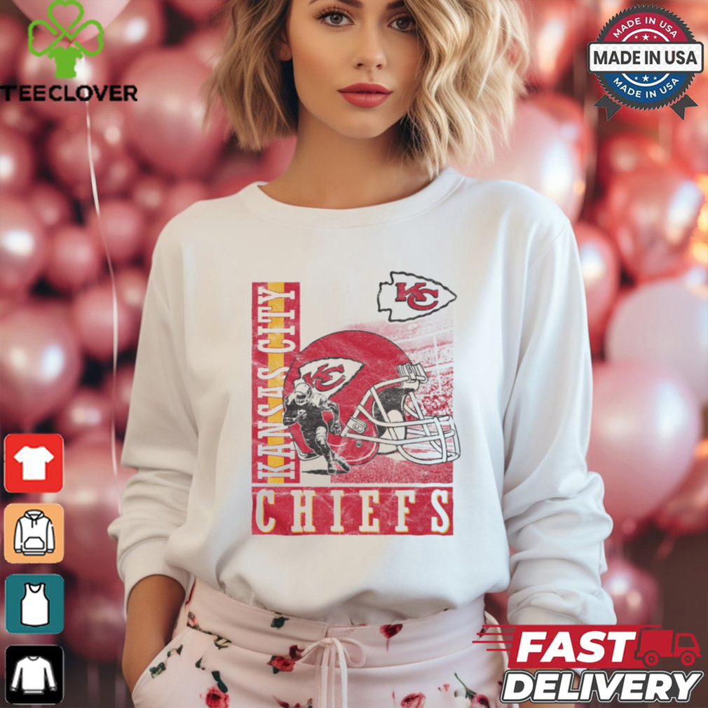 Kansas City Chiefs Helmet Dash T Shirt Kansas City Chiefs Helmet Dash T Shirt