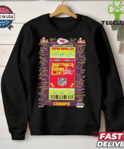 Kansas City Chiefs Highland Mint Super Bowl LIX signatures shirt