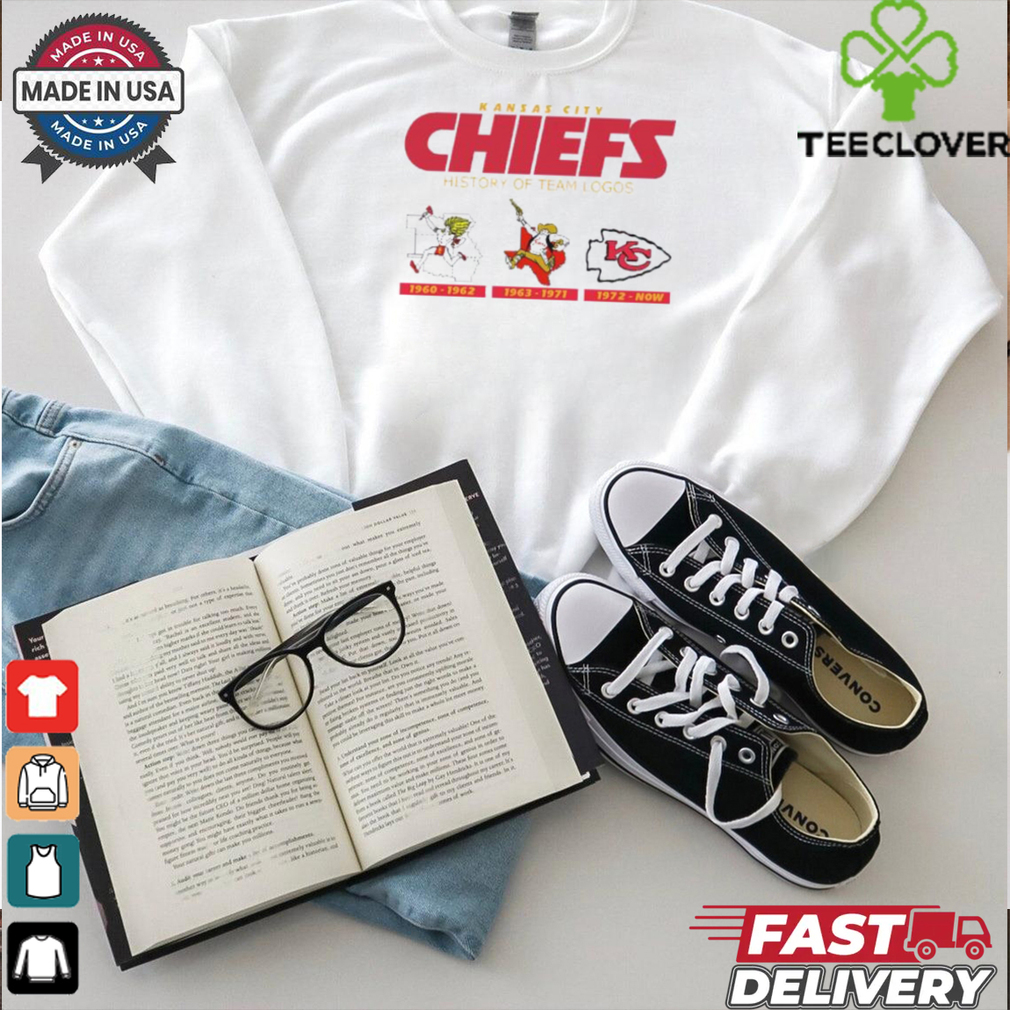 Kansas City Chiefs History Of Team Logos Shirt Kansas City Chiefs History Of Team Logos Shirt