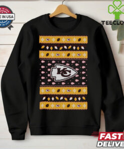 Kansas City Chiefs Holiday Lights Sweater T Shirt
