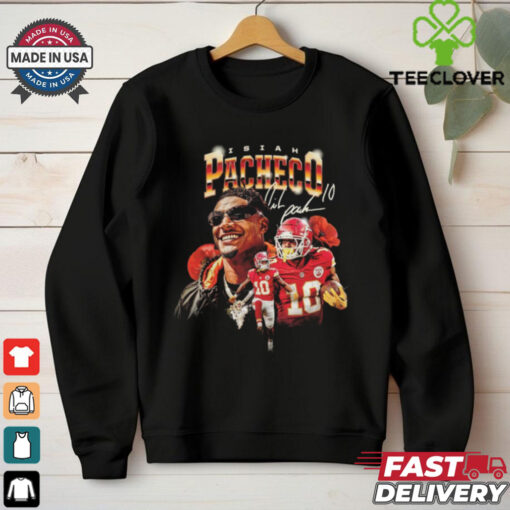 Kansas City Chiefs Isiah Pacheco Signature Graphic NFL t shirt