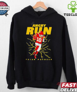 Kansas City Chiefs Isiah Pacheco angry run shirt