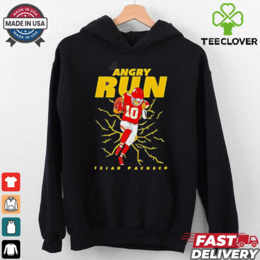 Kansas City Chiefs Isiah Pacheco angry run shirt