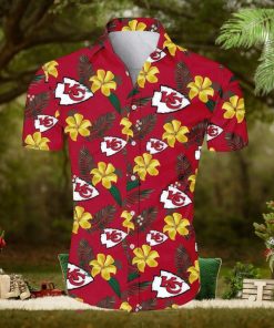 Kansas City Chiefs KCC Tropical Flower Hawaiian Shirt Gift For Fans NFL