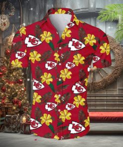 Kansas City Chiefs KCC Tropical Flower Hawaiian Shirt Gift For Fans NFL