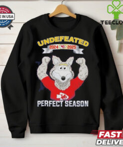 Kansas City Chiefs Kc Wolf Undefeated Preseason 2024 2025 Shirt