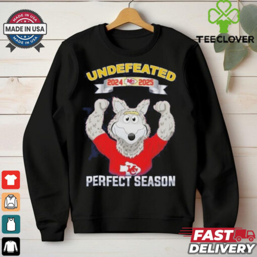 Kansas City Chiefs Kc Wolf Undefeated Preseason 2024 2025 Shirt