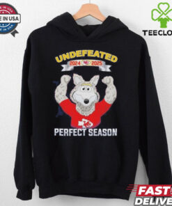 Kansas City Chiefs Kc Wolf Undefeated Preseason 2024 2025 Shirt