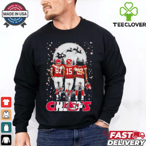 Kansas City Chiefs Kelce Mahomes Chamarri Conner Christmas shirt