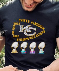 Kansas City Chiefs Kingdoms Rule Nations shirt