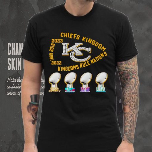 Kansas City Chiefs Kingdoms Rule Nations shirt